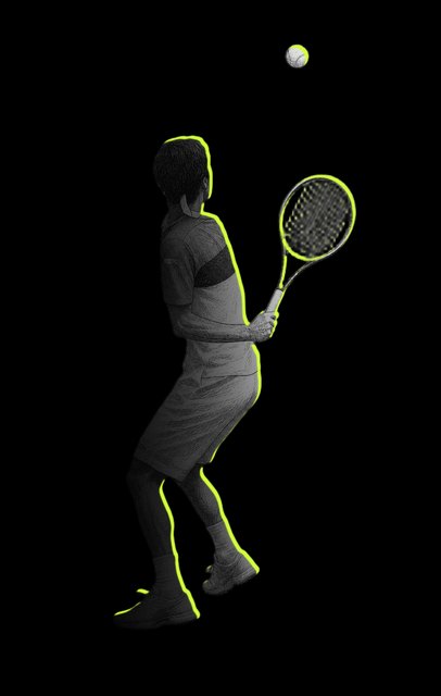 Dustin Brown's lob, traced