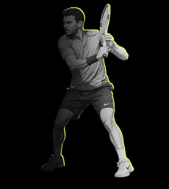 Dimitrov's slice, instant 1 of 8